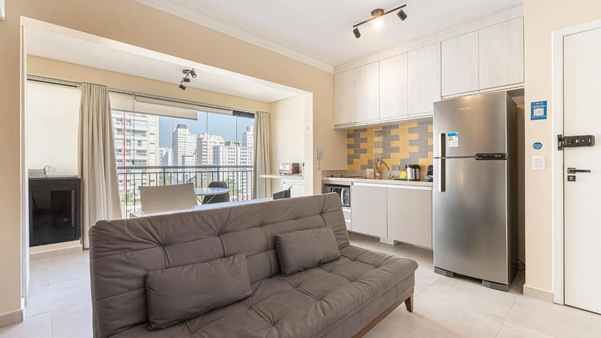 Easy Star - Studio Iluminado No Campo Belo - Uo01H São Paulo Apartmán