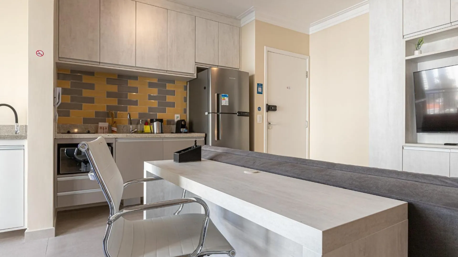 Apartmán Easy Star - Studio Iluminado No Campo Belo - Uo01H São Paulo Brazílie